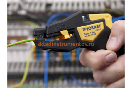 Клещи для снятия изоляции JOKARI Super 4 Pro автоматические, эргономические арт.20200