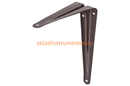 Уголок-кронштейн STAYER MASTER 250х200 мм, коричневый 37404-3