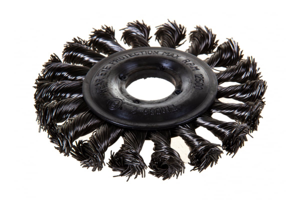 Щетка цилиндрическая со жгутовой нержавеющей проволокой Эксперт 563 (100 мм; 22.2 мм) Профоснастка 20806003