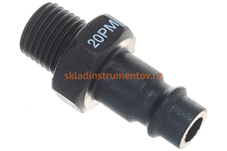 Штуцер быстросъемный папа-наружная резьба 1/4 AIST 90991213P 00-00014015