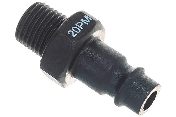 Штуцер быстросъемный папа-наружная резьба 1/4 AIST 90991213P 00-00014015