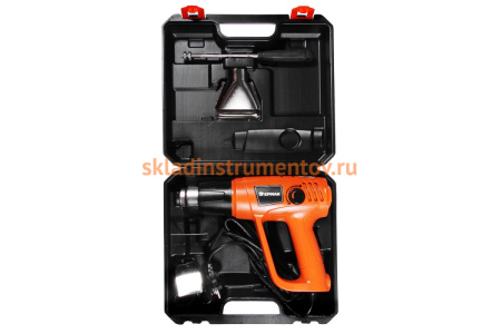 Технический фен ЕРМАК ФТ 5 насадок 646-304