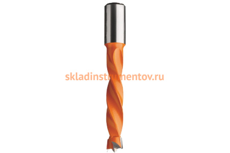 Сверло HW (9x43x70 мм; Z 2+2; S 10x20 мм; RH) для присадочного станка CMT 309.090.11
