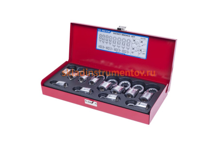 Ложемент для наборов накидных ключей 3602MR,3612MR, PVC KING TONY 84360212B