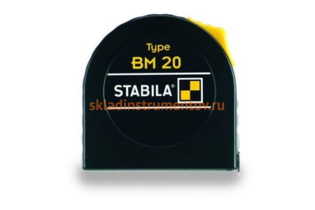 Рулетка STABILA тип BM 20 3м х 12,5мм 16445