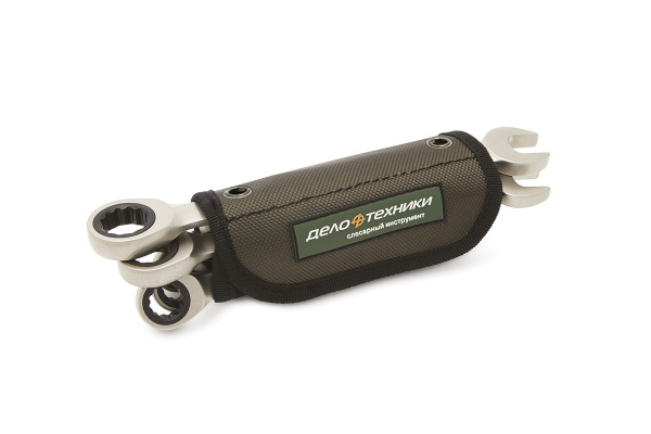 Фирменная сумка для набора трещоточных ключей 515085 и 515485 Дело Техники 973485