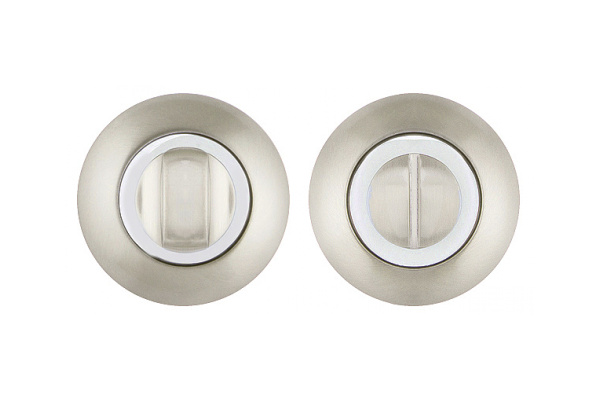 Поворотная ручка AJAX BK6 JR SN/CP-3 матовый никель/хром 41393