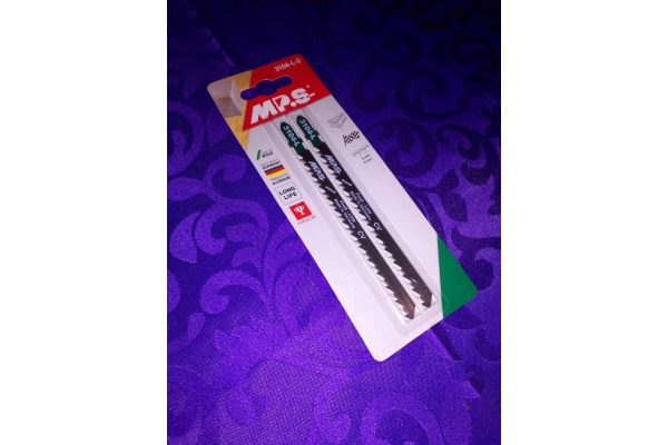 Пилки T344D (132х110х4.0 мм; 2 шт.) по древесине и ДСП до 100 мм MPS 3104-L-2