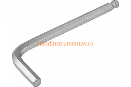 Торцевой шестигранный короткий ключ с шаром Thorvik HKSB60 H6 53071