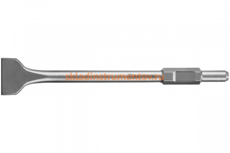 Зубило лопаточное ALLIGATOR HEX 30 75х450 мм Kraftool 29345-75-450