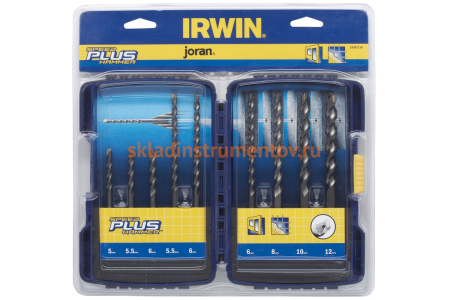 Набор буров Speedhammer 9 шт. по бетону IRWIN 10507110