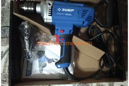 Дрель-миксер Зубр ПРОФЕССИОНАЛ ЗДМ-1200 РММ2