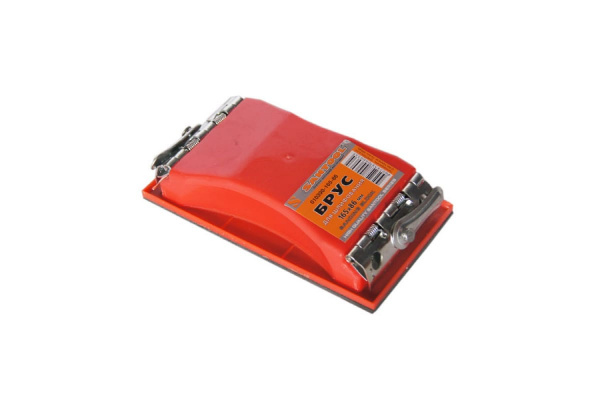 Брус для шлифования SANTOOL 165х86 мм пластмассовый 010390-165-86