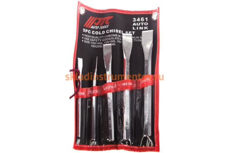 Набор зубил 10-22 мм (5 предметов) JTC 3461