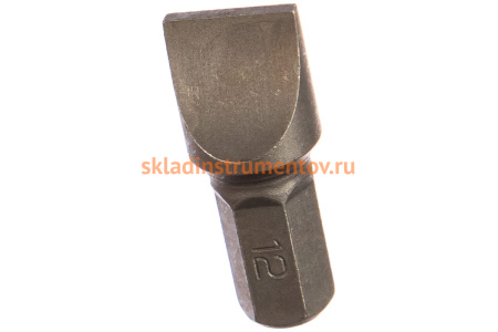 Вставка-бита 5/16"DR шлицевая, SL12, 30 мм Ombra 556512 55960