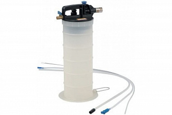 Пневматический насос с ёмкостью 5.5л для вытяжки отработанного масла FORCE 9T3607