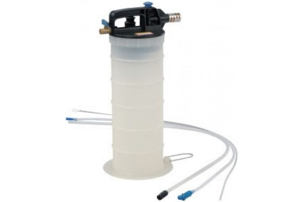 Пневматический насос с ёмкостью 5.5л для вытяжки отработанного масла FORCE 9T3607