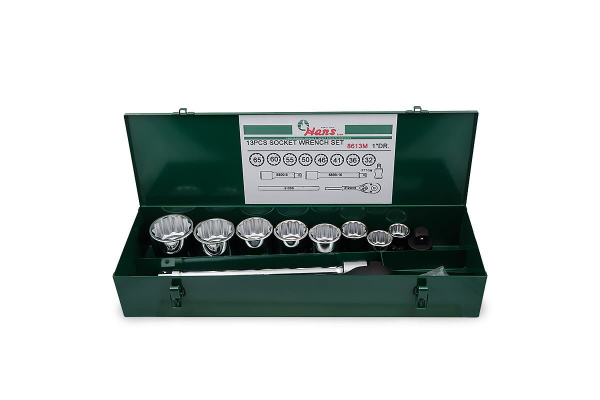 Набор инструментов Hans на 1" 13 предметов 8613M