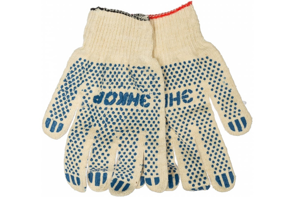 Перчатки х/б с ПВХ повышенной прочности Энкор 56103