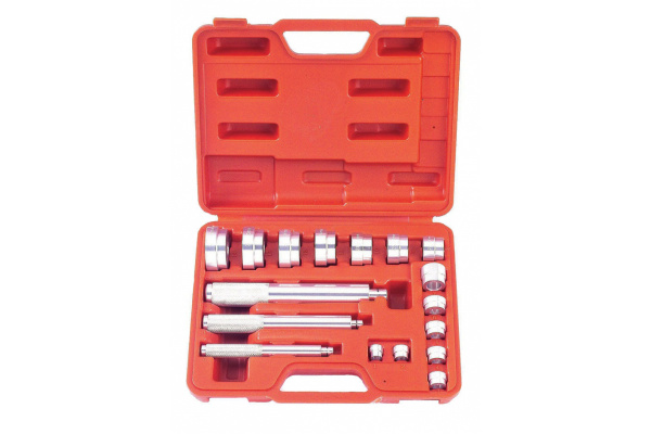 Набор оправок для запрессовки подшипников 17 предметов FORCE 917T1