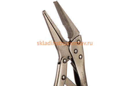 Зажим с фиксатором с удлиненными губками 250 мм 48/ Дело Техники 432251