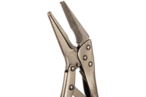 Зажим с фиксатором с удлиненными губками 250 мм 48/ Дело Техники 432251