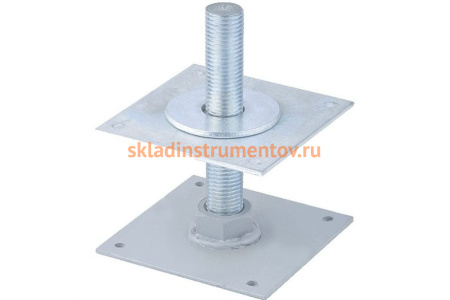 Анкер, регулируемый по высоте, СИБРТЕХ ARH 100-20, цинк, 46561