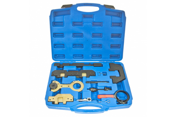 Набор фиксаторов для обслуживания двигателей BMW в кейсе ЭВРИКА 11 предметов ER-86931