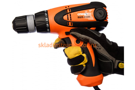 Сетевой шуруповерт Спец БШЭ-350M Спец-3328