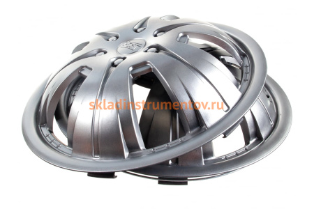 Колесные колпаки на Газель Airline 16 Бест, передние, серебристые, 2 шт. AWCC-16-07