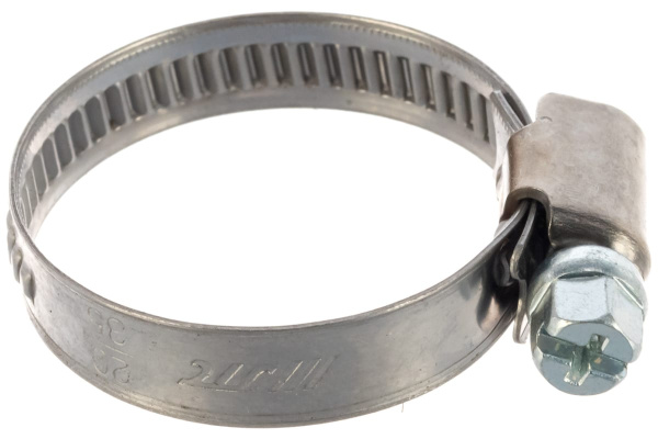 Ленточный червячный хомут 020-035мм JTC-ZN35