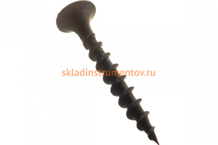 Фосфатированный саморез с крупной резьбой Зубр по дереву, PH2, 3,5 x 32 мм, 400 шт 300031-35-032