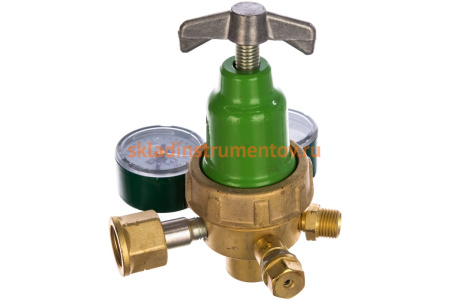 Редуктор для газового баллона (водород) БАМЗ БВО-80-4 Редуктор для газового баллона (водород) БАМЗ БВО-80-4