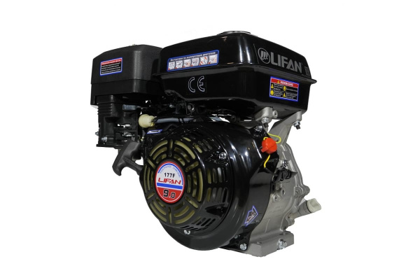 Двигатель LIFAN 177F шлицевой вал 00-00000443