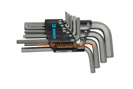 Набор Г-образных шестигранных ключей 10 предметов AIST 1054110H 00-00019804