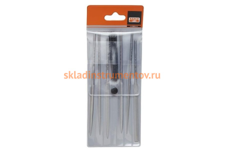 Набор надфилей 6 шт Bahco 2-470-16-1-0