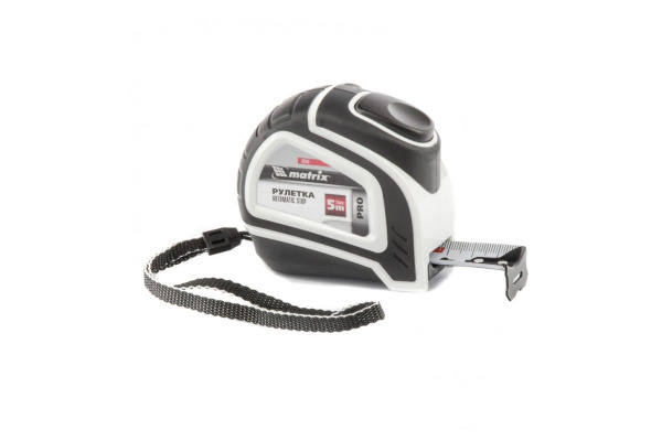 Рулетка MATRIX Autostop 5 м х 25 мм 32552