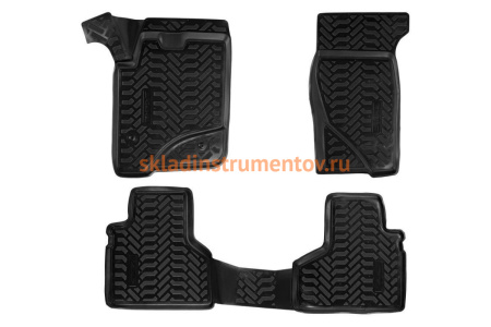 Ковры в салон Airline 3D для Chevrolet Niva 02 4 шт. ACM-PS-01