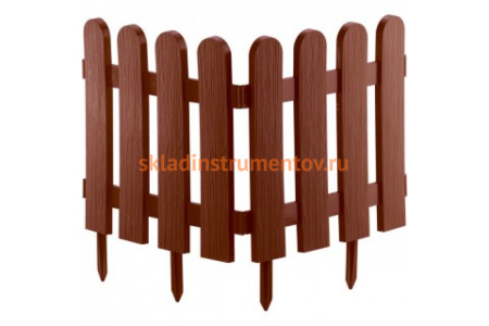 Декоративный забор "Классика", 29x224 см, терракот PALISAD Россия 65009