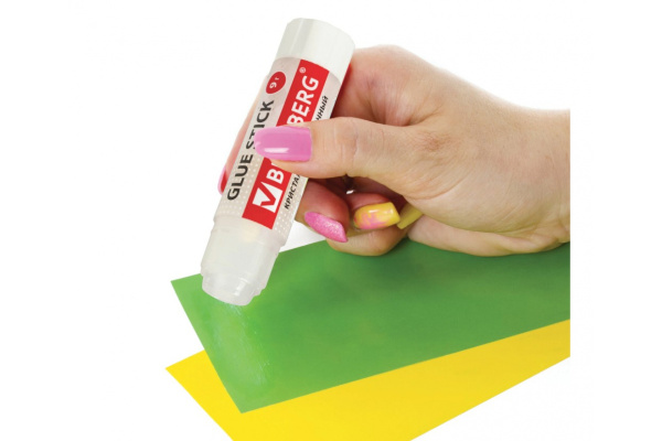 Клей-карандаш BRAUBERG Crystal 9 г, прозрачный 227967