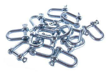 Скоба такелажная прямая 15 шт. (10 мм; ТФ5) Зубр 4-304515-10 Скоба такелажная прямая 15 шт. (10 мм; ТФ5) Зубр 4-304515-10