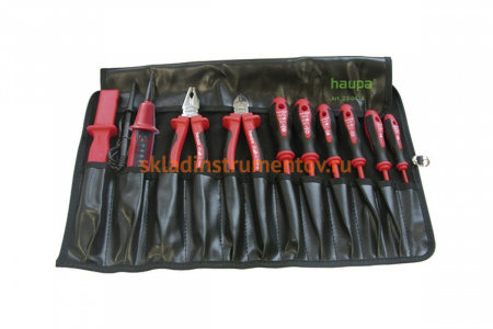 Набор инструментов VDE в мягкой сумке HAUPA 220014