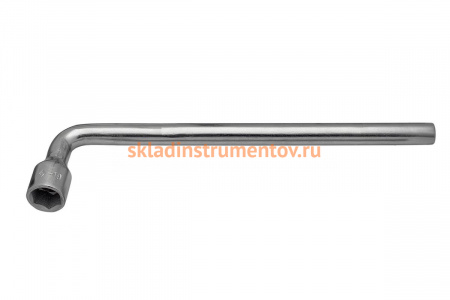 Торцовый гаечный ключ НИЗ 19 мм изогнутый, балонный 22916015
