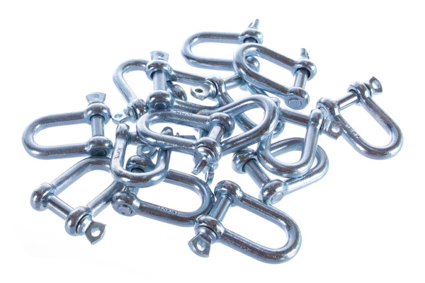 Скоба такелажная прямая 15 шт. (10 мм; ТФ5) Зубр 4-304515-10 Скоба такелажная прямая 15 шт. (10 мм; ТФ5) Зубр 4-304515-10