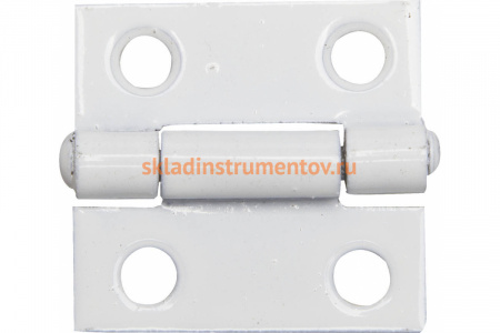 Универсальная дверная петля STAYER Master белый 25 мм 37611-25-2