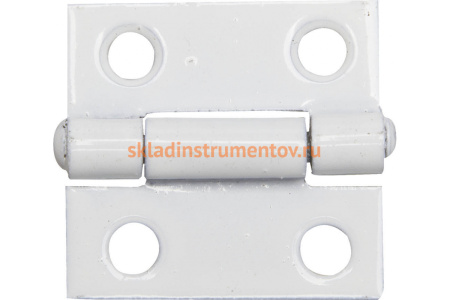 Универсальная дверная петля STAYER Master белый 25 мм 37611-25-2