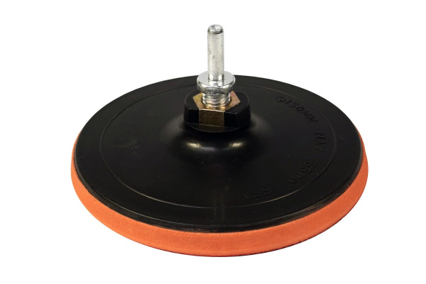 Тарелка опорная, мягкая 125 мм + адаптер Энкор 51541