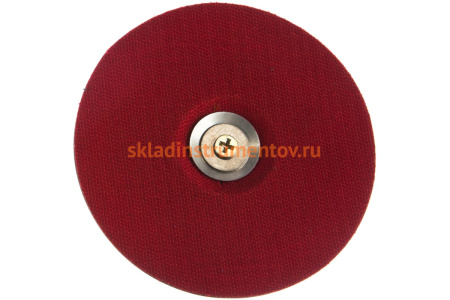 Тарелка опорная резиновая для дрели, на липучке, d=125 мм STAYER MASTER 35740-125