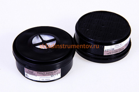 Комбинированный фильтр СИБРТЕХ к респиратору ИСТОК-400 (РУ-60М), 2 шт. 89244