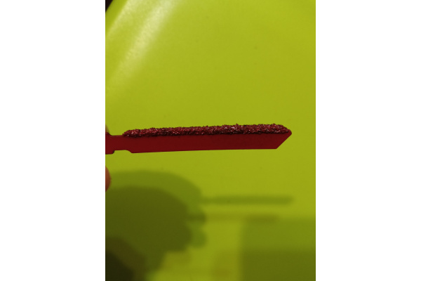 Пилка 77x52 мм, твердосплавное зерно 50, для керамики T150RF Runex 555125-2